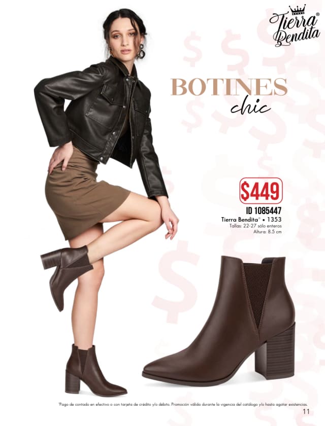 Catalogo botines price discount shoes