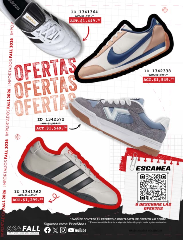botas lista de precios de la price shoes
